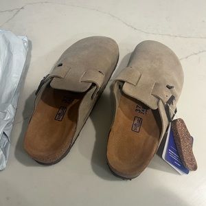 Birkenstock Boston size 37, color taupe, new with tags